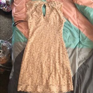 Bebe lace dress